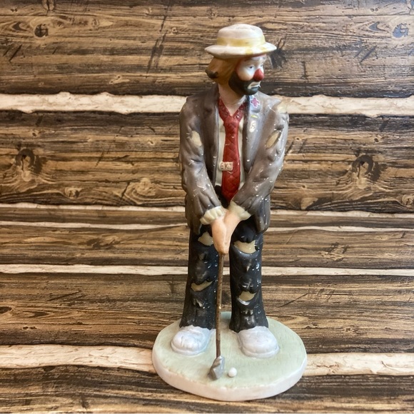 Emmet Kelly Jr The golfer ⛳️ figurine - Picture 1 of 14